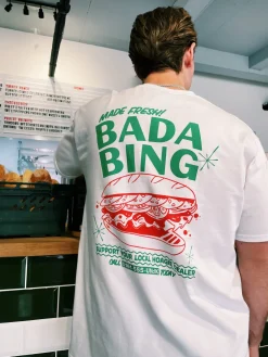 Bada Bing x UN:IK 'Fresh Hoagie' Tee - White