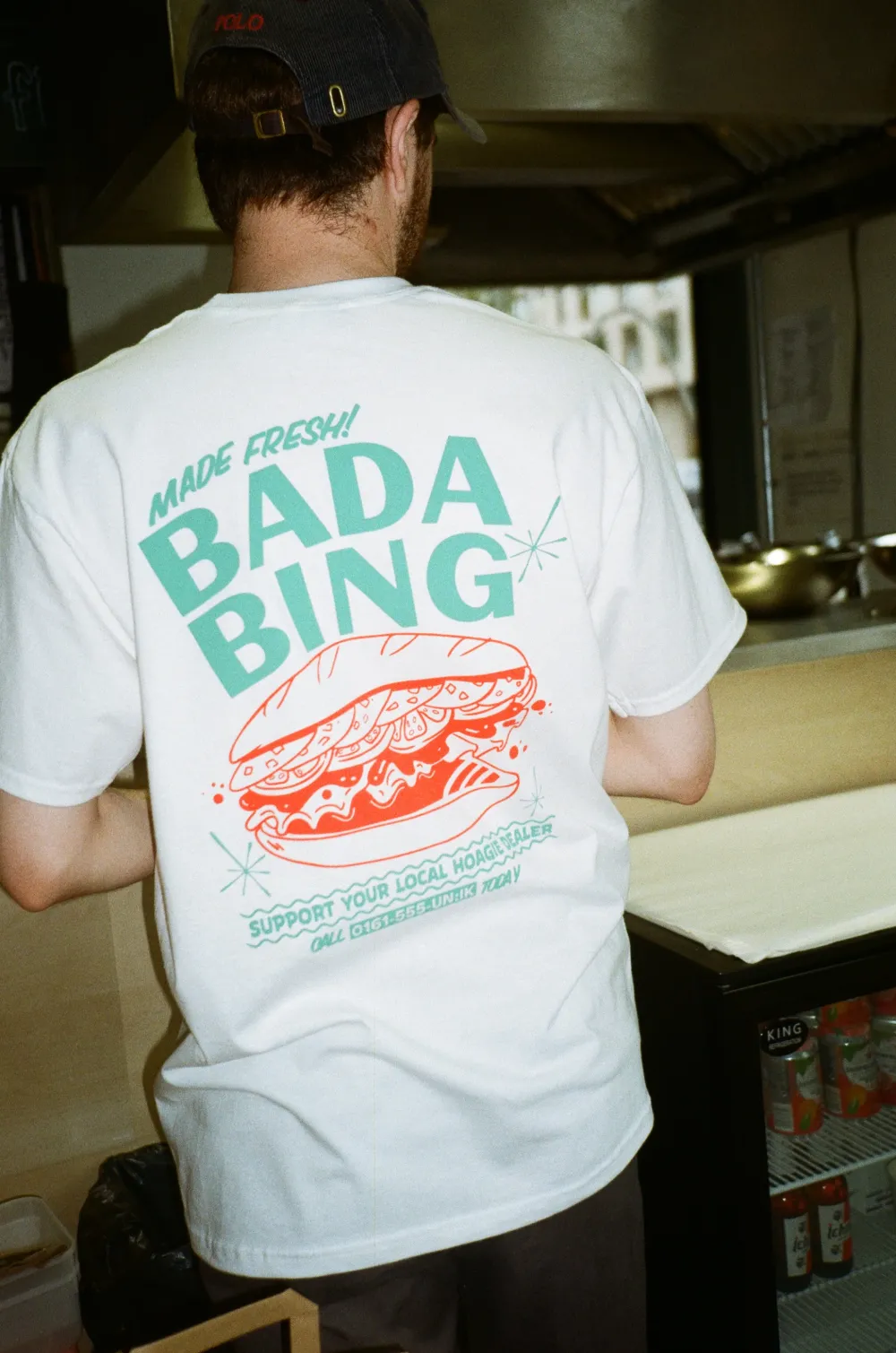 Bada Bing x UN:IK 'Fresh Hoagie' Tee - White