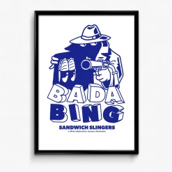 Bada Bing x UN:IK 'Slingers' Print