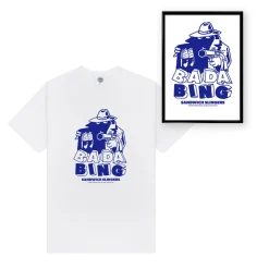 Bada Bing x UN:IK 'Slingers' Tee & Print Bundle - White
