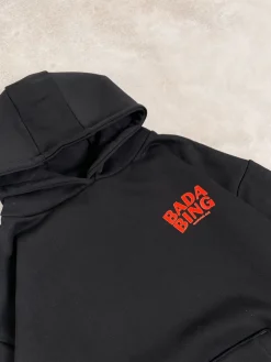 Bada Bing X UN:IK 'Snitches' Heavyweight Hoodie - Black