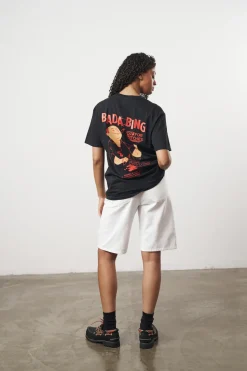 Bada Bing x UN:IK 'Snitches' Tee - Black