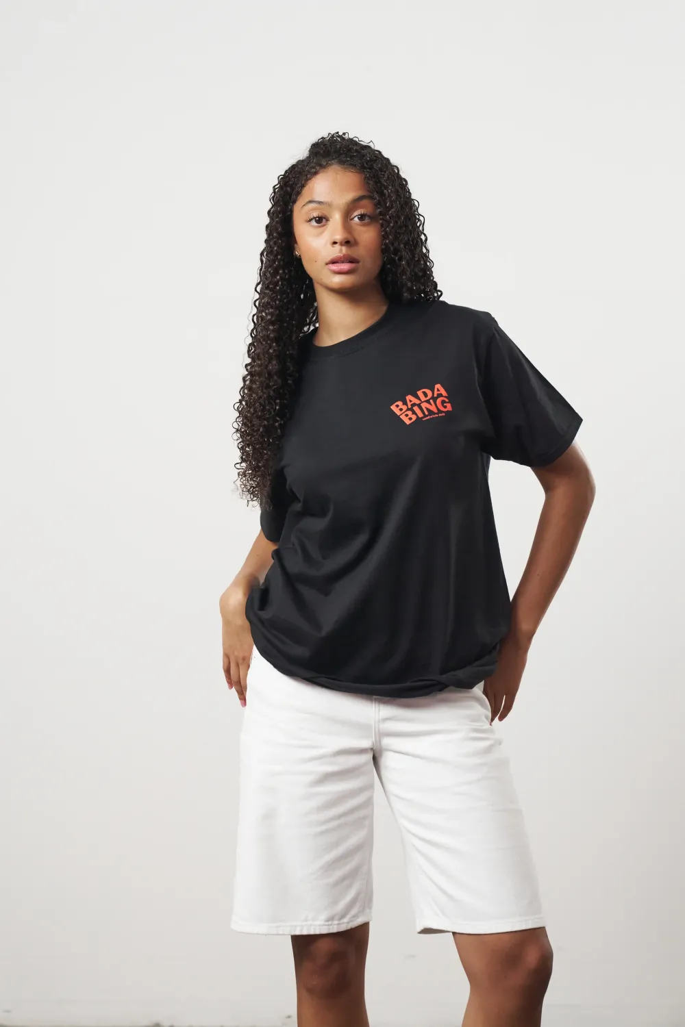 Bada Bing x UN:IK 'Snitches' Tee - Black