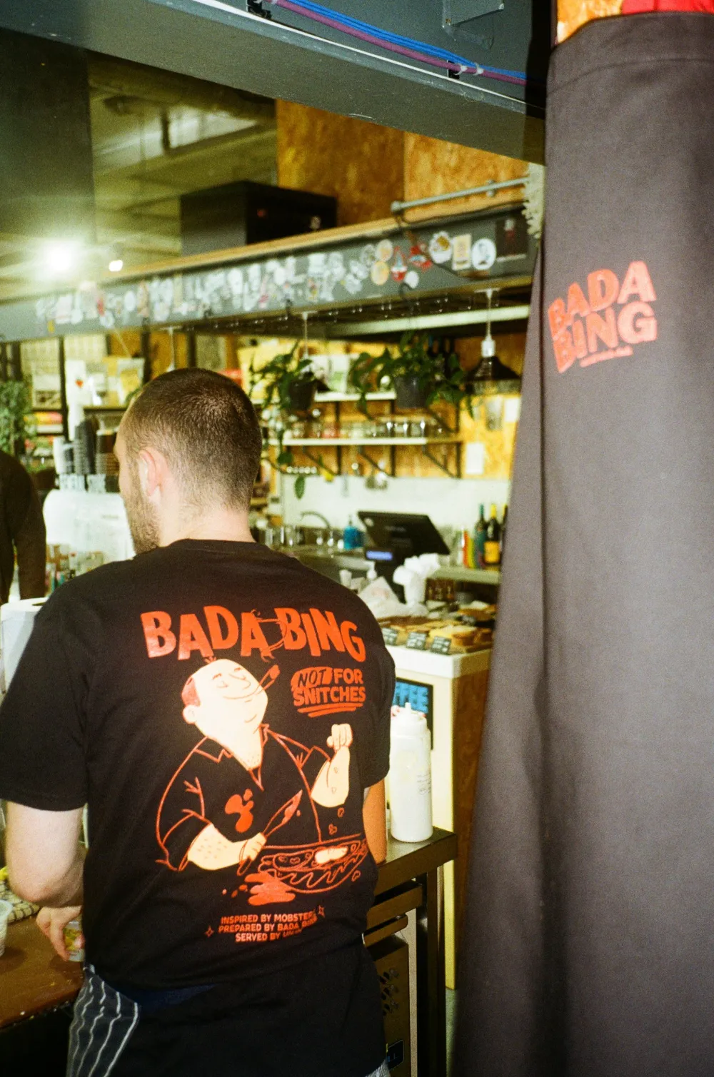 Bada Bing x UN:IK 'Snitches' Tee - Black