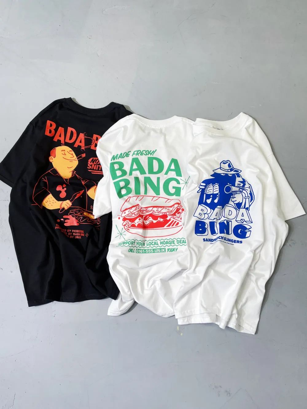 Bada Bing x UN:IK 'Snitches' Tee - Black