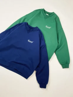 bound 'Angling Club' Sweater - Mid Green