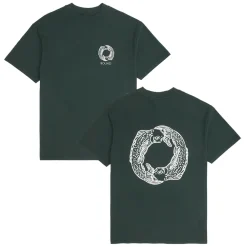 bound 'Angling Crest' Tee - Forest Green