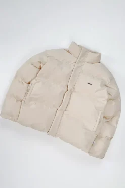 bound Arctic Padded Puffer Coat - Ecru