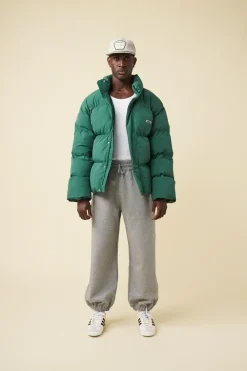 bound Arctic Padded Puffer Coat - Hunter Green