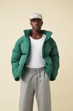 bound Arctic Padded Puffer Coat - Hunter Green