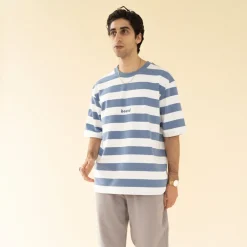 bound 'Arctic' Stripe Tee