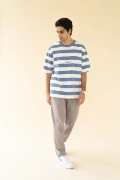 bound 'Arctic' Stripe Tee