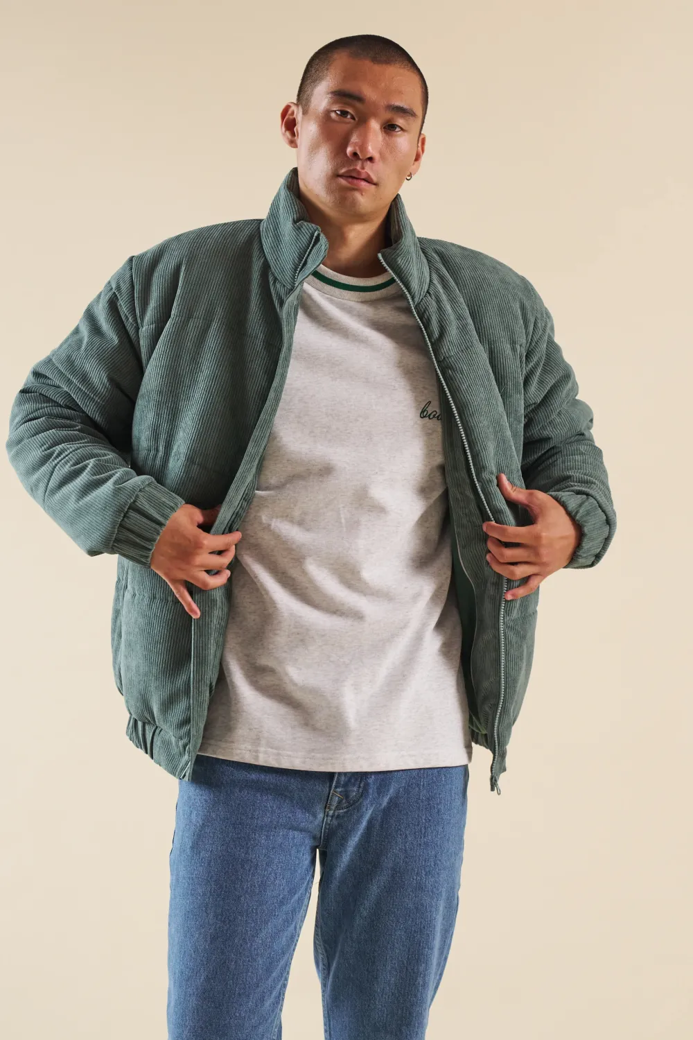 bound Ash Grey Longsleeve Tee