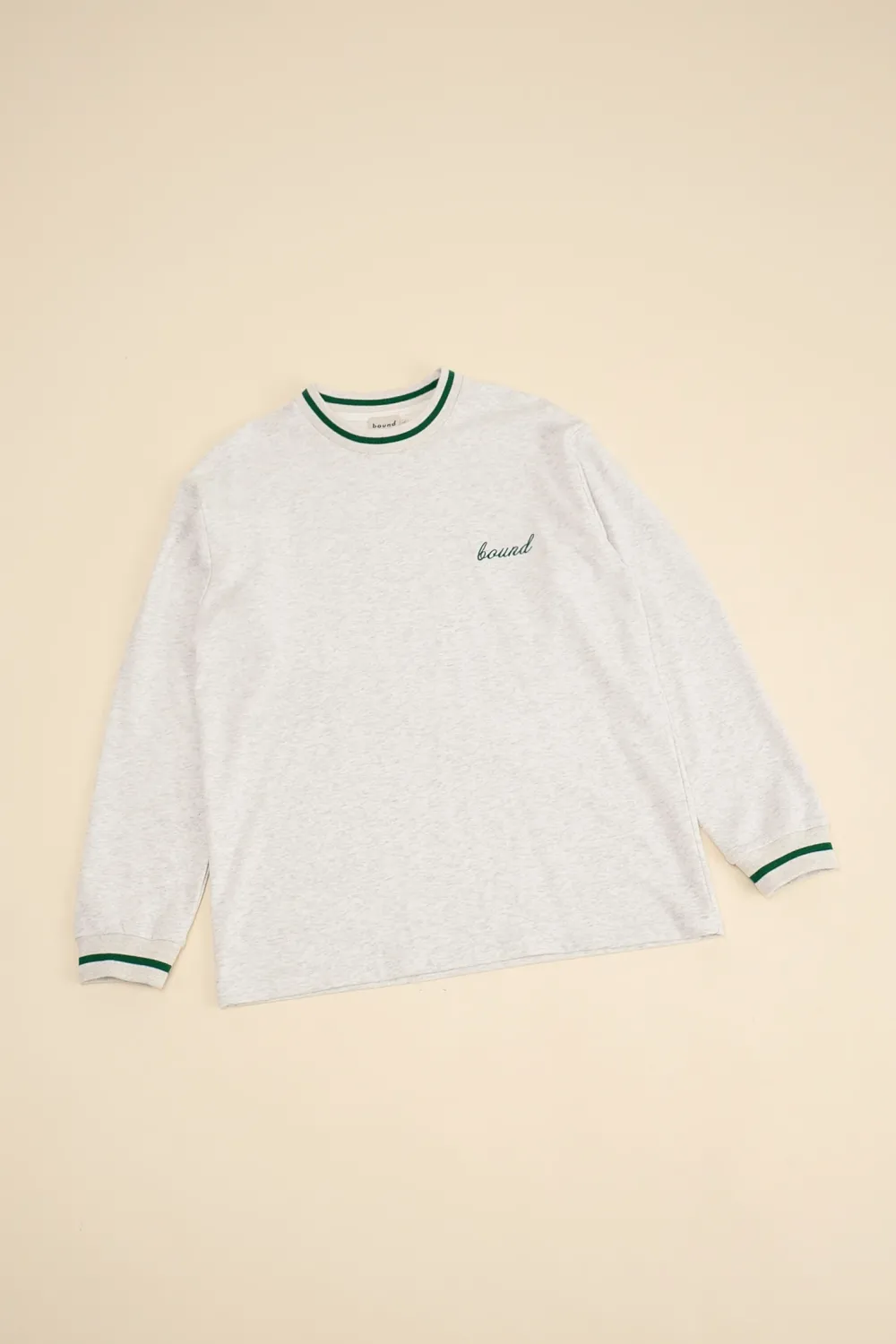 bound Ash Grey Longsleeve Tee