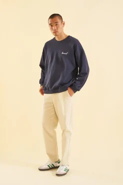 bound 'Barley Cream' Cord Trousers