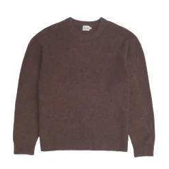 bound Baxter Mohair Blend Sweater - Walnut Brown