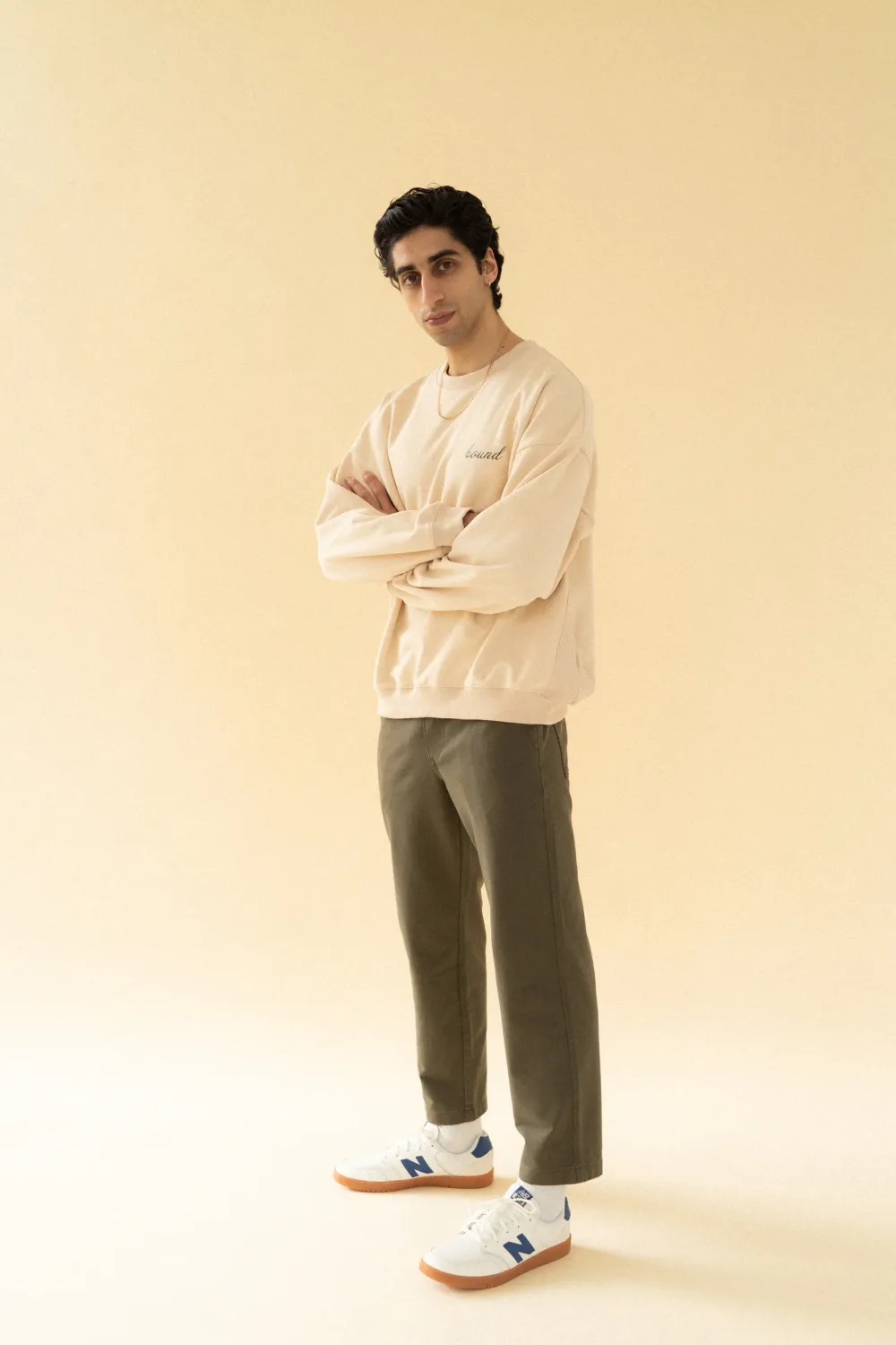 bound 'Beige' Premium Sweater