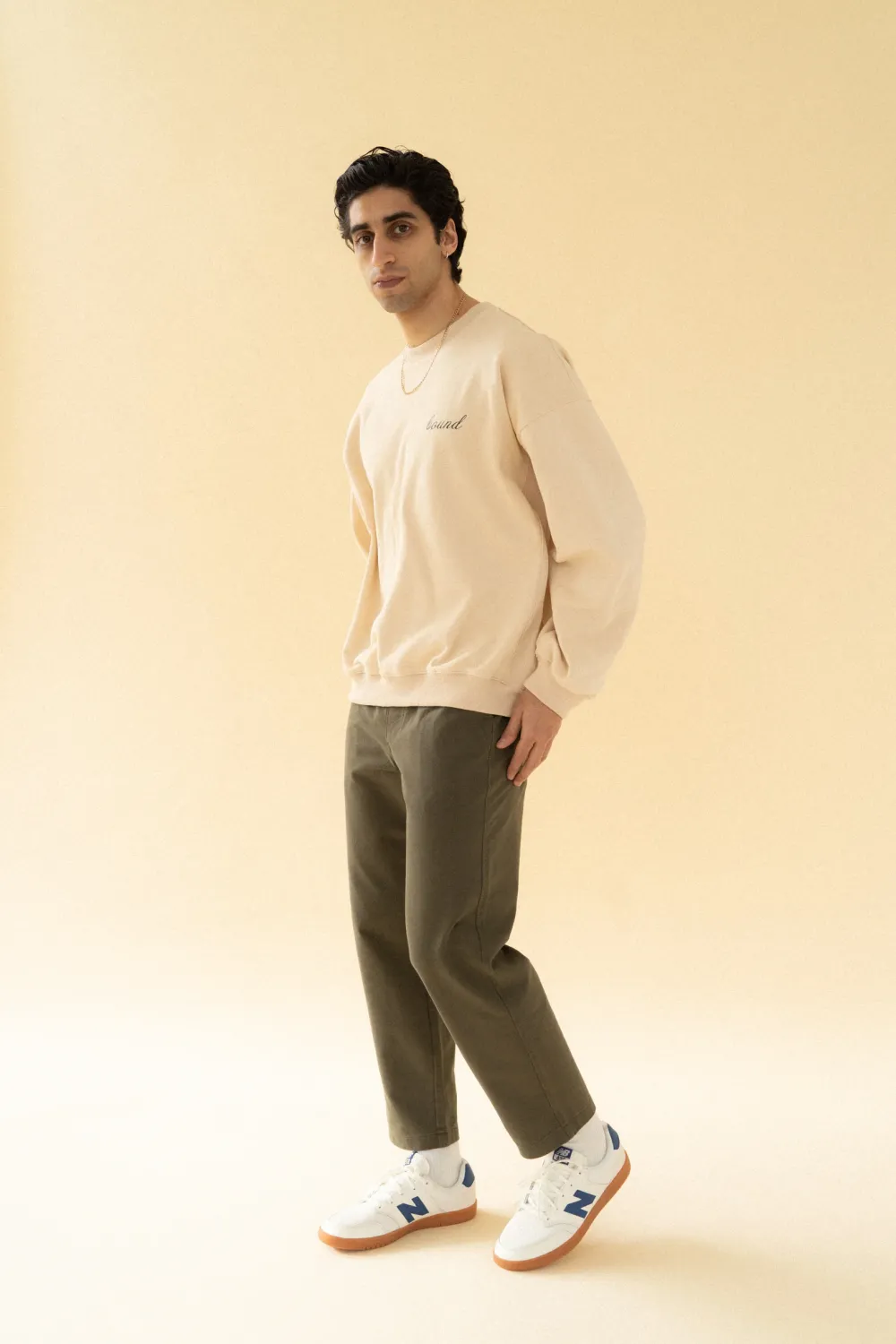 bound 'Beige' Premium Sweater