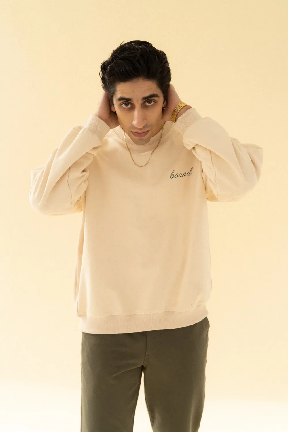 bound 'Beige' Premium Sweater
