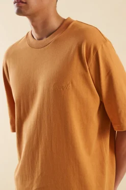 bound Burnt Orange Script Tee