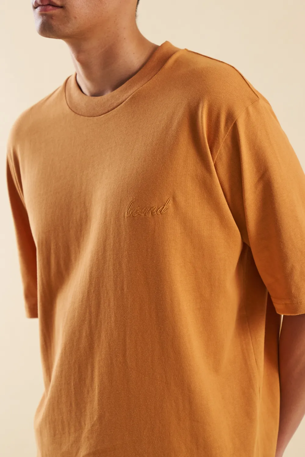 bound Burnt Orange Script Tee