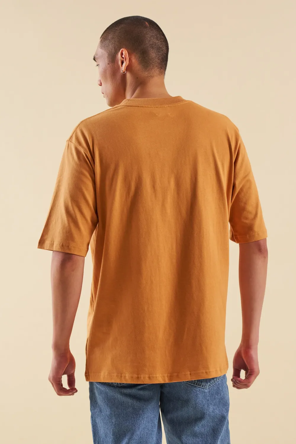 bound Burnt Orange Script Tee
