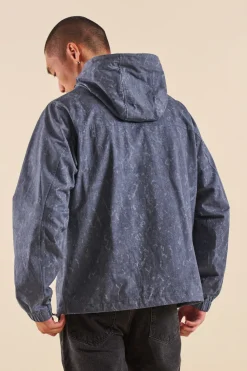 bound Camo Blue Canvas Smock Jacket