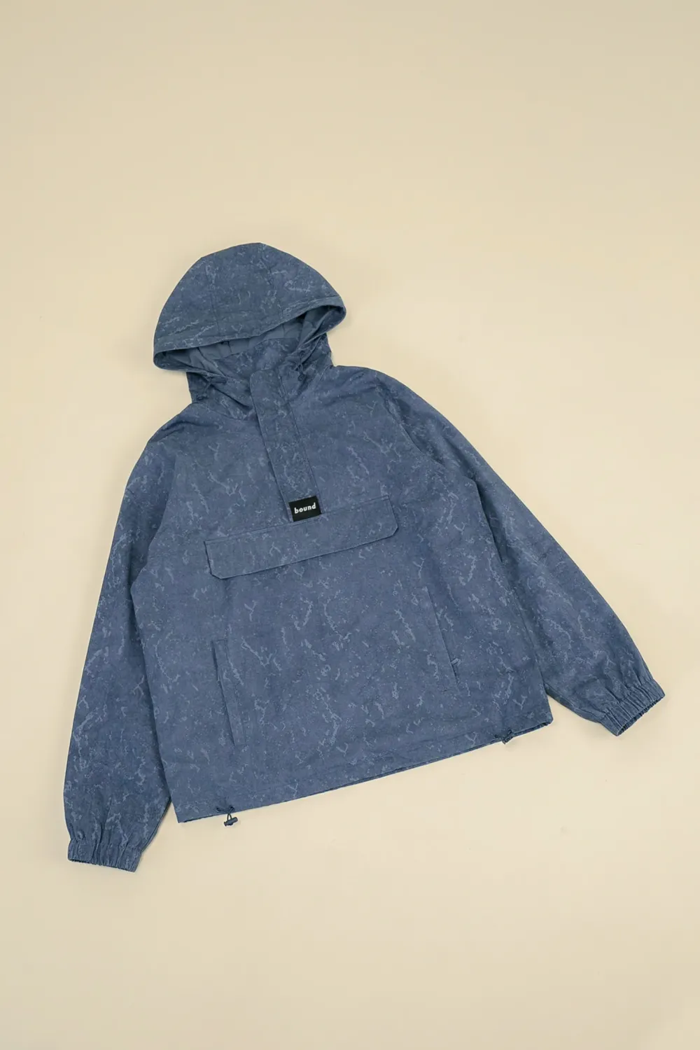 bound Camo Blue Canvas Smock Jacket