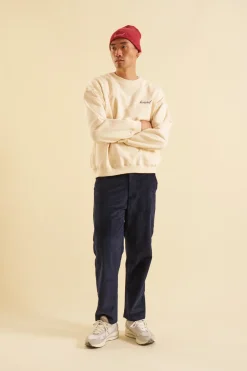 bound Cream Premium Script Sweater