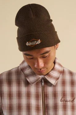 bound Cuffed Staple Beanie