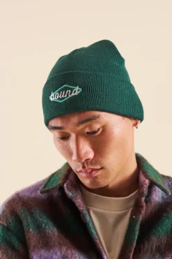 bound Cuffed Staple Beanie