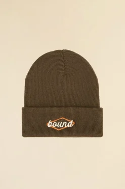 bound Cuffed Staple Beanie