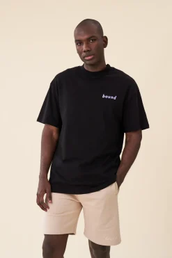 bound 'Diamond' Tee - Black