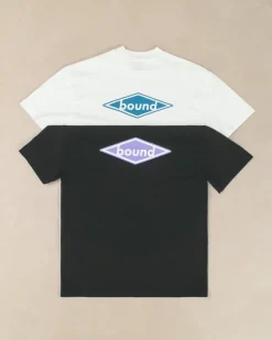 bound 'Diamond' Tee - Black