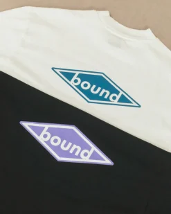 bound 'Diamond' Tee - Black