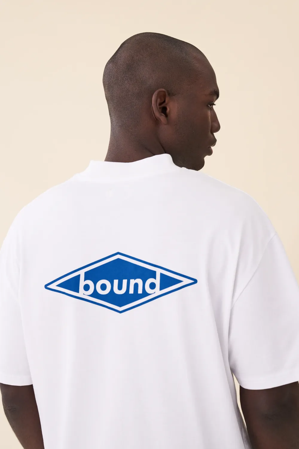 bound 'Diamond' Tee - White