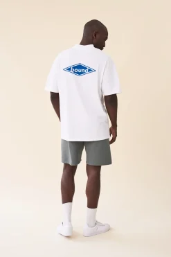 bound 'Diamond' Tee - White