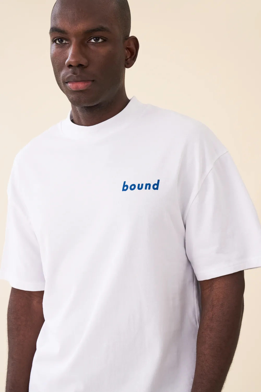 bound 'Diamond' Tee - White