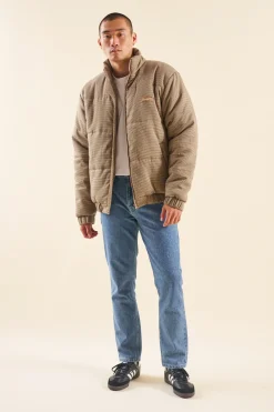 bound Dogtooth Puffer Coat