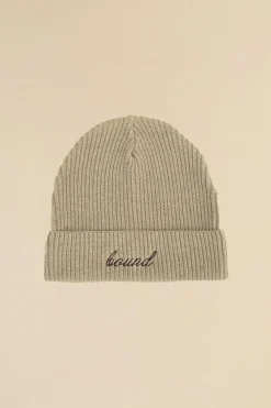 bound 'Farnley' Fisherman Ribbed Organic Beanie