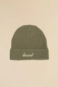 bound 'Farnley' Fisherman Ribbed Organic Beanie