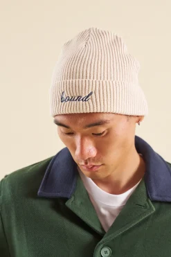 bound 'Farnley' Fisherman Ribbed Organic Beanie