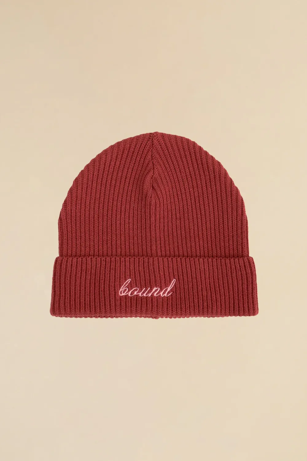 bound 'Farnley' Fisherman Ribbed Organic Beanie