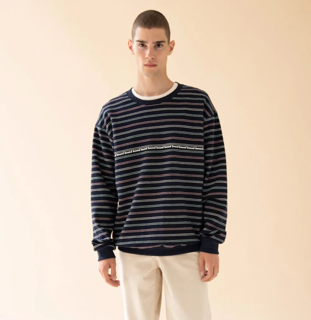 bound 'French Navy' Stripe Sweater