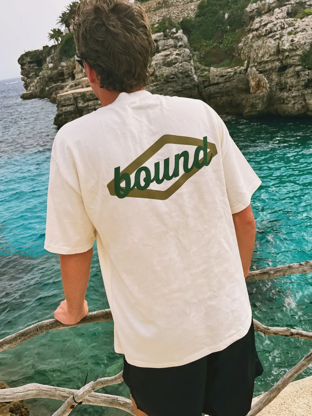 bound 'Hatch' 5 Years Heavy Tee - Ecru