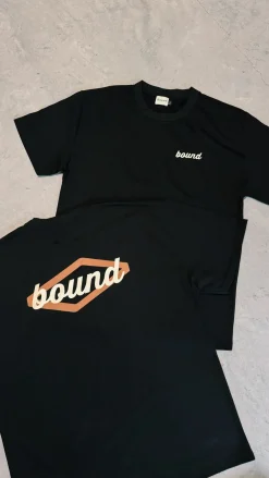 bound 'Hatch' Heavy Tee - Black