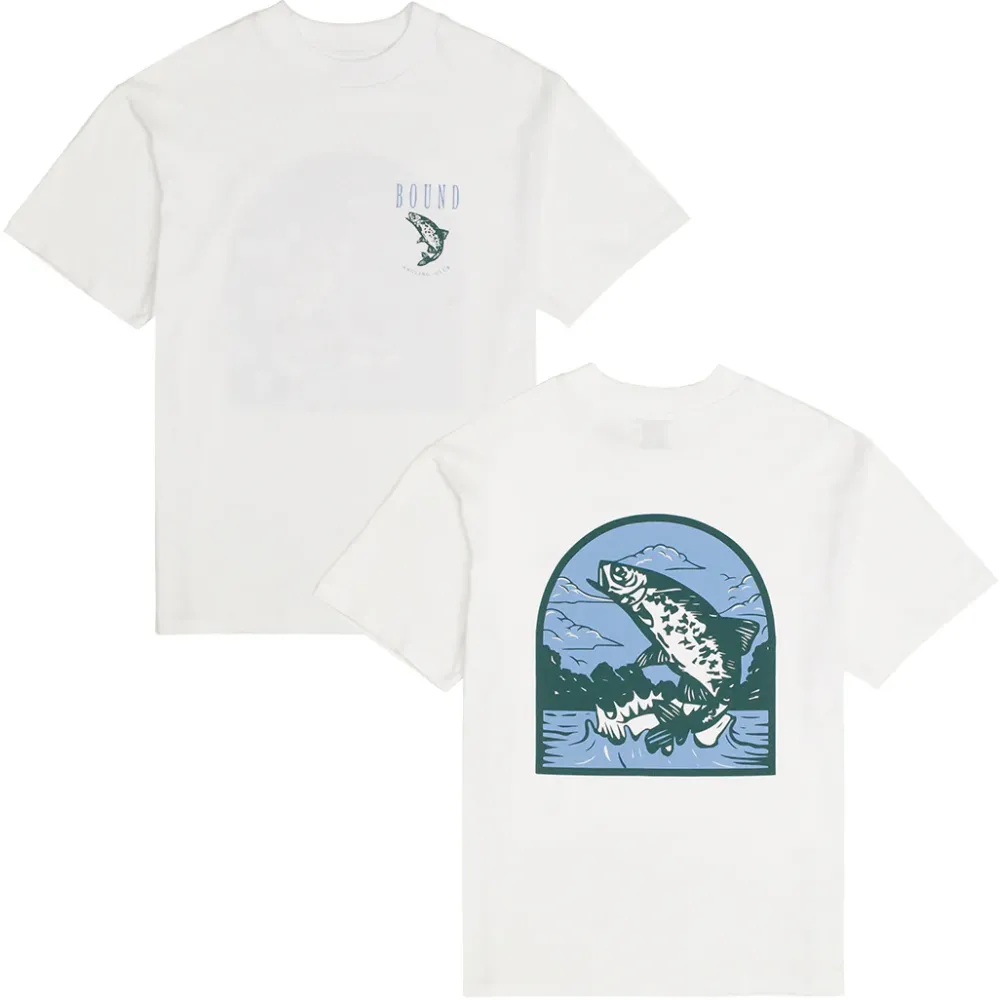 bound 'Marina Angling' Tee - White
