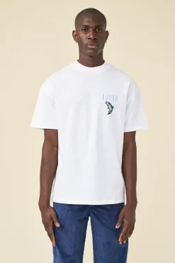 bound 'Marina Angling' Tee - White