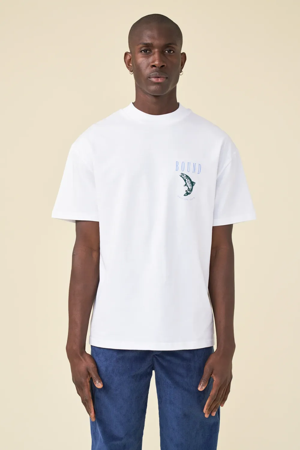 bound 'Marina Angling' Tee - White