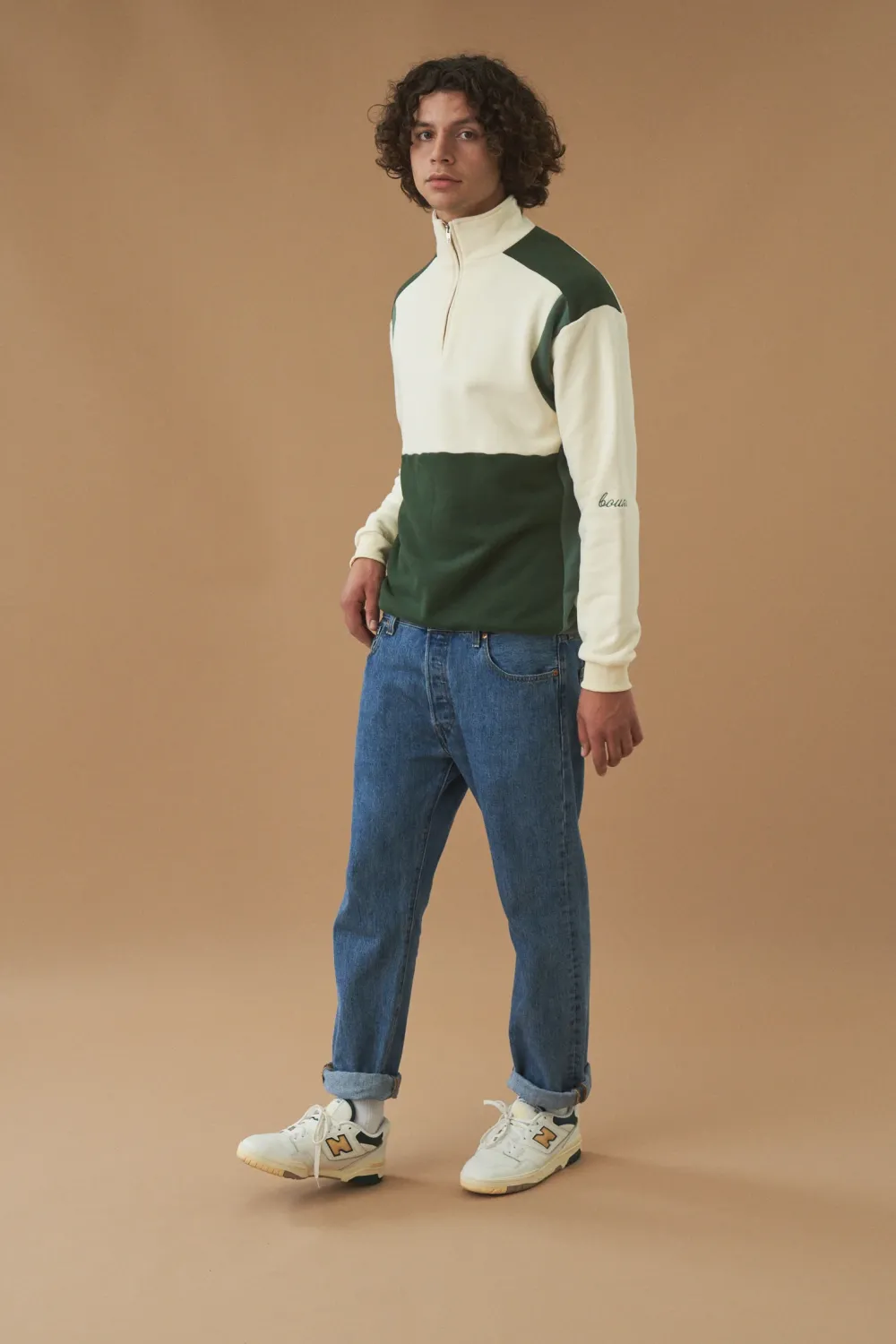 bound 'Mont Blanc' 1/4 Zip Sweater